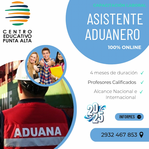 Centro educativo - Asistente aduanero